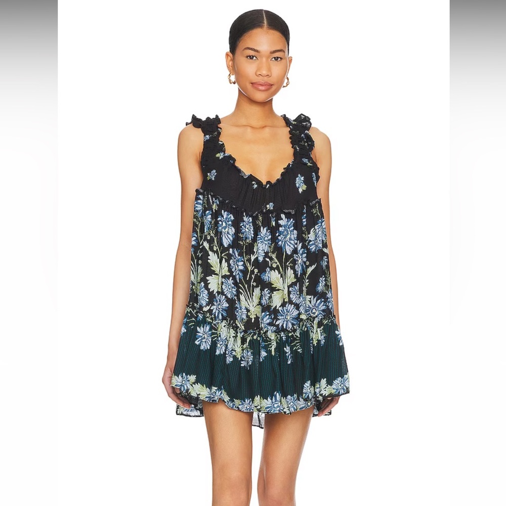 Free People Bali Wild Daisy Minidress